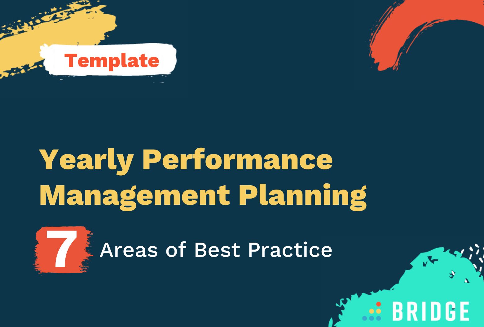 Yearly Performance Planning Template [Infographic] | Bridge