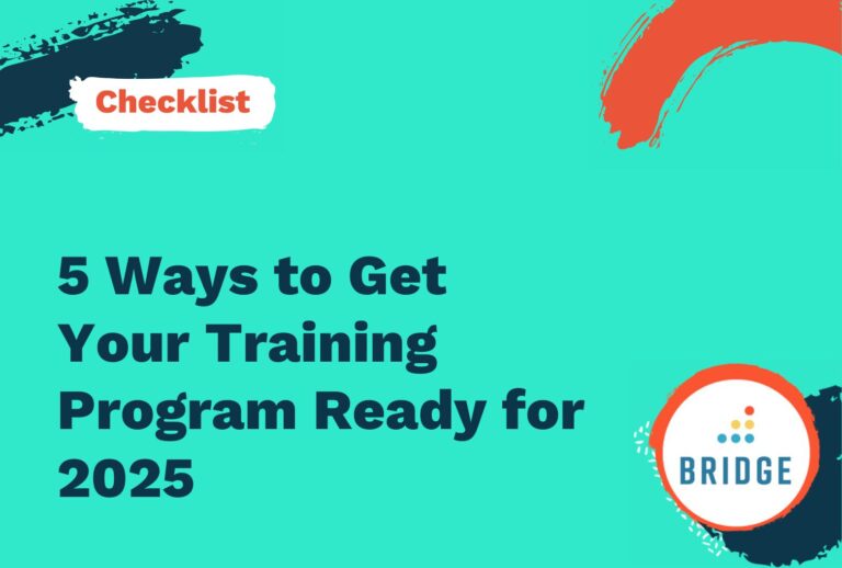 5 Ways to Get Your Training Program Ready for 2025 Checklist - Feature Image